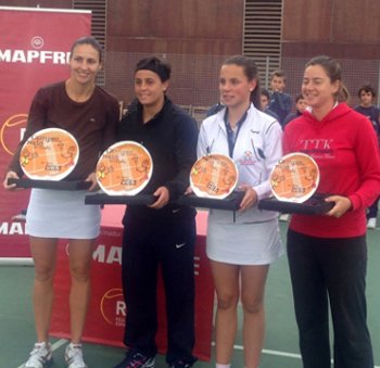 Marta Sexmilo, Subcampeona de Espa&ntilde;a Absoluta de Dobles